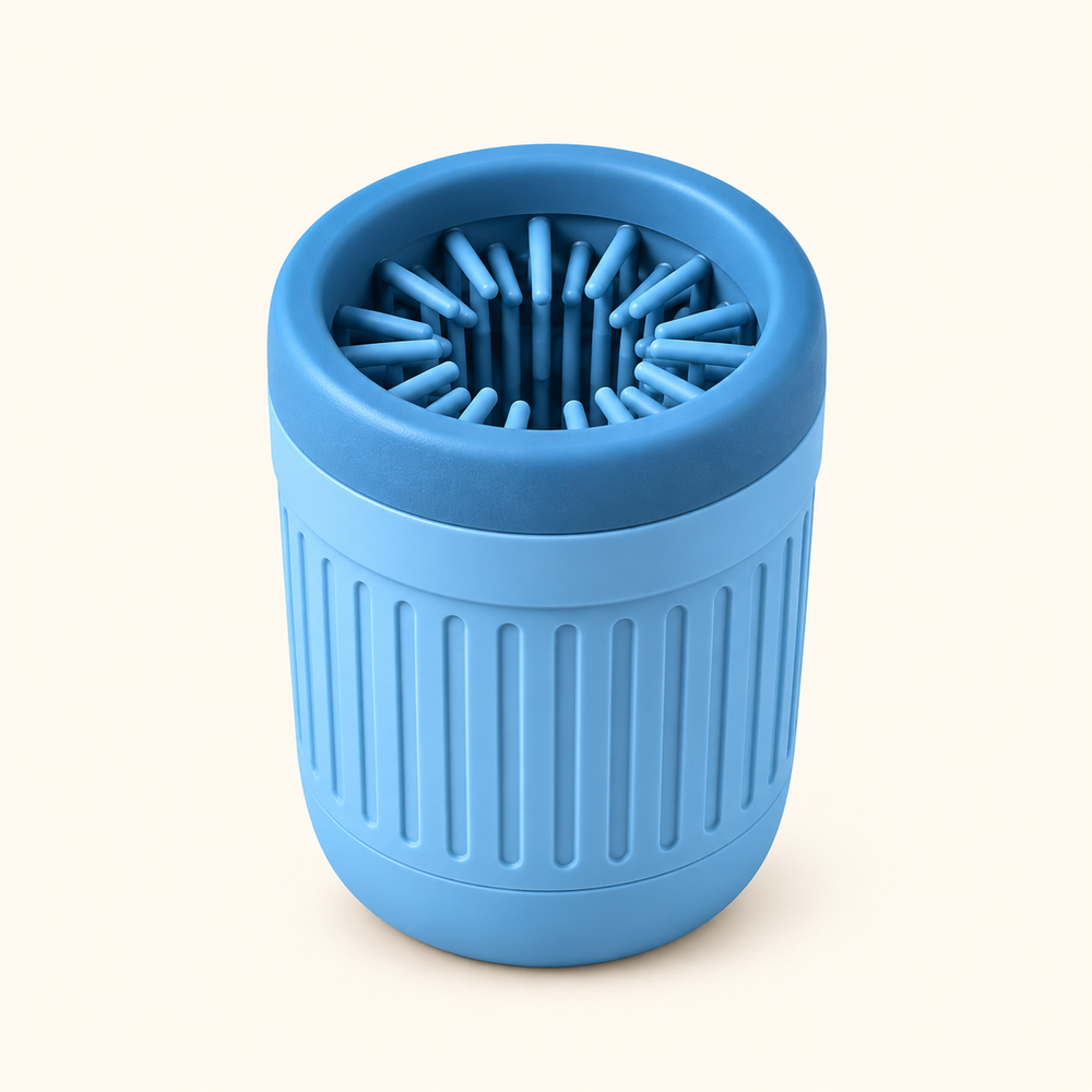 FELLORA Pfotenreiniger – Blau